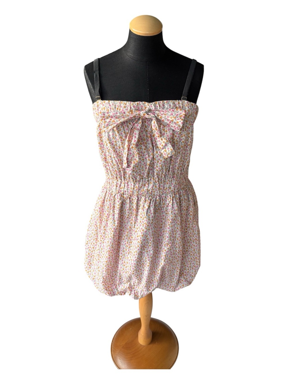 J. Crew Dizzy Floral Frankie Mini Bubble Dress Y2K/VintageBabydoll Cottagecore M